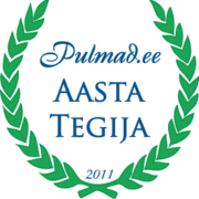 Pulmad.ee Aasta Tegija 2011 logo